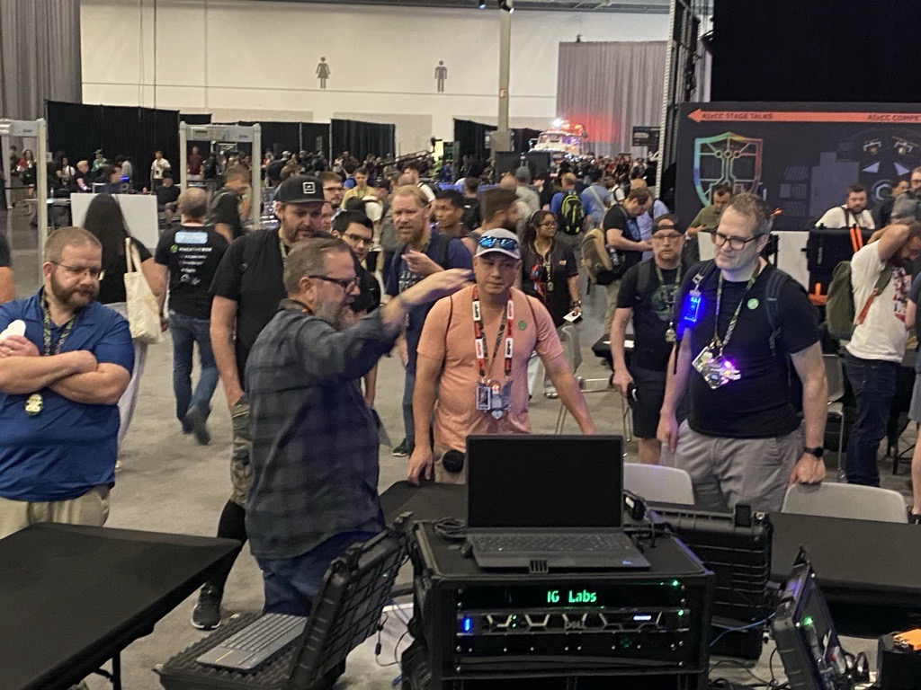 labs_ig's tweet photo. 🔐✈️ IG Labs Regional Airport System CTF at #defcon33 – @IntelliGenesis &amp; IG Labs present a high-stakes cybersecurity exercise where IT and OT worlds collide.

Join us in the @SecureAerospace check out our CTF. Here’s the scenario: https://t.co/ZSf7Mz9qg1

#aerospacevillage #ctf https://t.co/yk0ajwf8Si