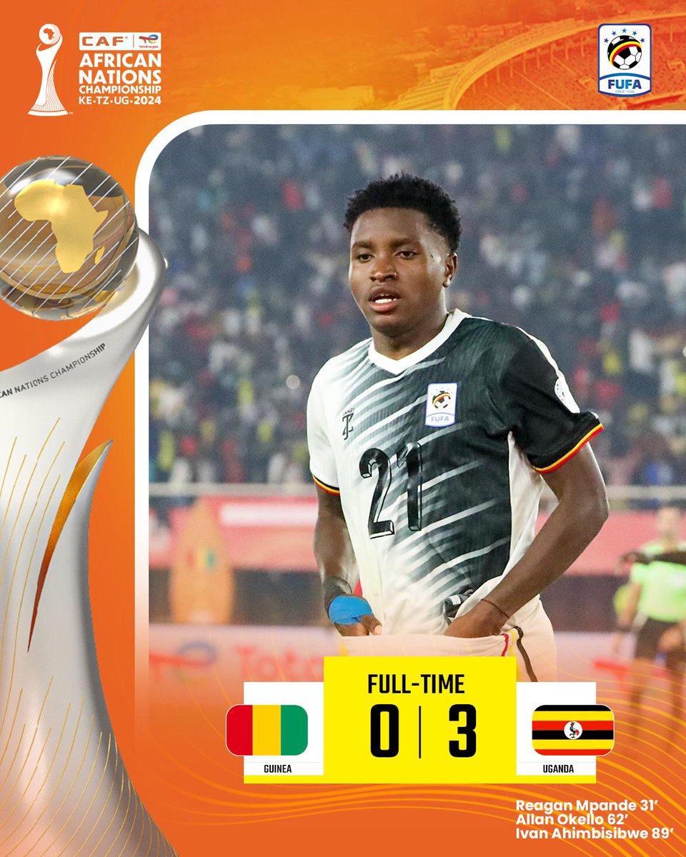 Hon.Aminah Mutesi Nalugoda (@nalugoda_mutesi) on Twitter photo A huge congratulations to the mighty <a href="/UgandaCranes/">Uganda Cranes</a>, your hard work, discipline and fighting spirit have once again lifted the national flag high. A huge congratulations to the mighty <a href="/UgandaCranes/">Uganda Cranes</a>, your hard work, discipline and fighting spirit have once again lifted the national flag high.