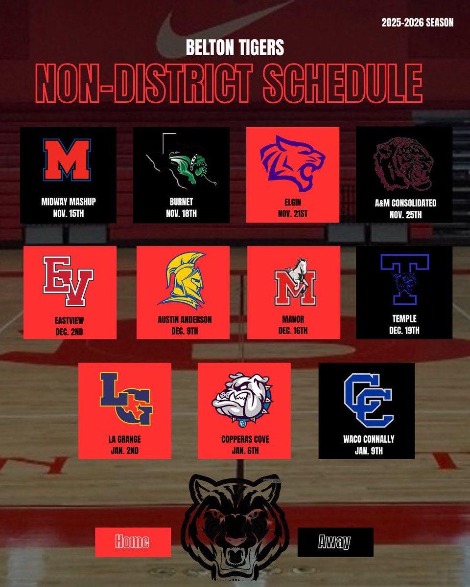 BeltonTigerBB's tweet image. Save the date