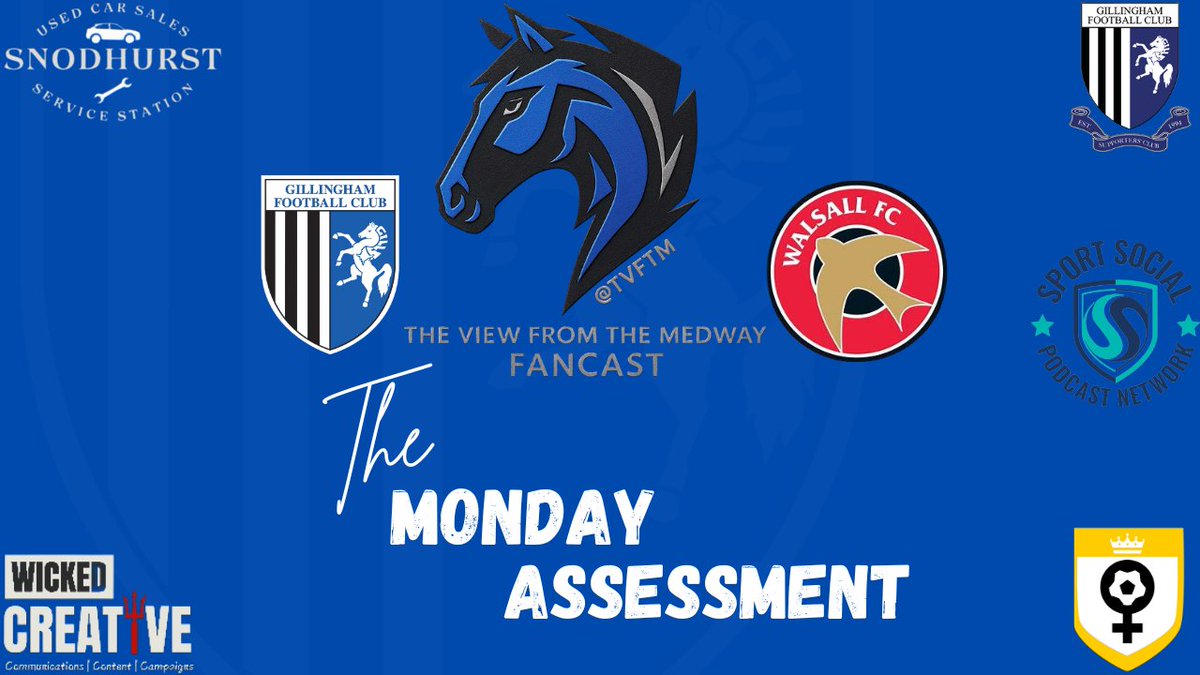 The View From The Medway Fancast (@tvftm) on Twitter photo Back to our usual positions this week after our jaunt to the Cricketers last week! same time same place!
Kris <a href="/TVFTM/">The View From The Medway Fancast</a>
Warren <a href="/WarrenT88801465/">Warren Taylor</a>
Phil <a href="/phil_creighton/">Phil Creighton </a> (minus Darth Vader)
Ollie <a href="/Weeks_FF/">WeeksFootballFinds</a>
Will be talking all things from the week leading up to, Walsall and of Back to our usual positions this week after our jaunt to the Cricketers last week! same time same place!
Kris <a href="/TVFTM/">The View From The Medway Fancast</a>
Warren <a href="/WarrenT88801465/">Warren Taylor</a>
Phil <a href="/phil_creighton/">Phil Creighton </a> (minus Darth Vader)
Ollie <a href="/Weeks_FF/">WeeksFootballFinds</a>
Will be talking all things from the week leading up to, Walsall and of
