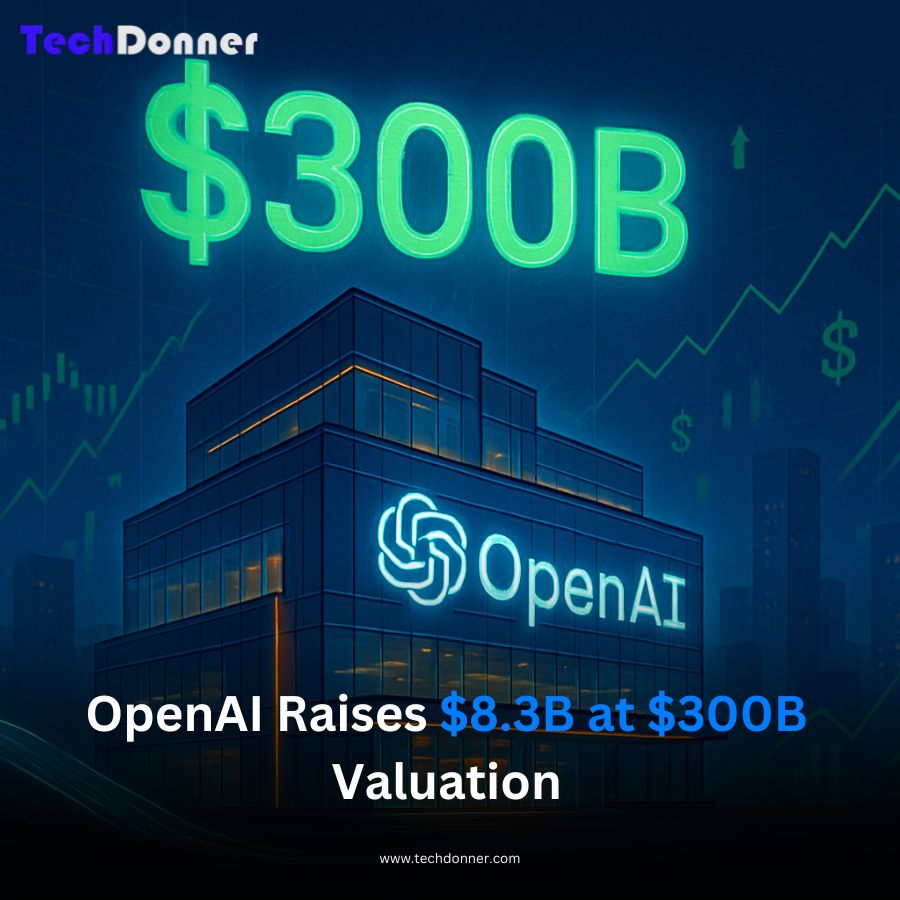 techdonner's tweet image. In early August 2025, OpenAI secured $8.3 billion in its latest funding round, bringing its valuation to $300 billion—a staggering figure that underscores confidence in its leadership in the global AI race.

#openai #SamAltman #techdonner