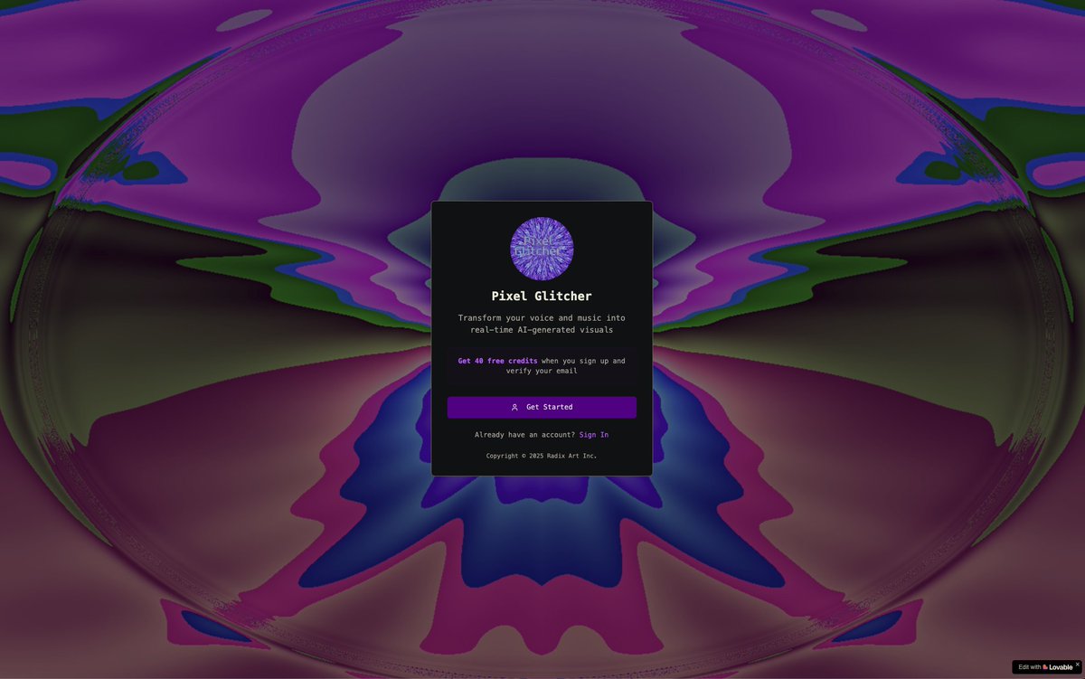 Still building, but you can try it for free: app.pixelglitcher.com