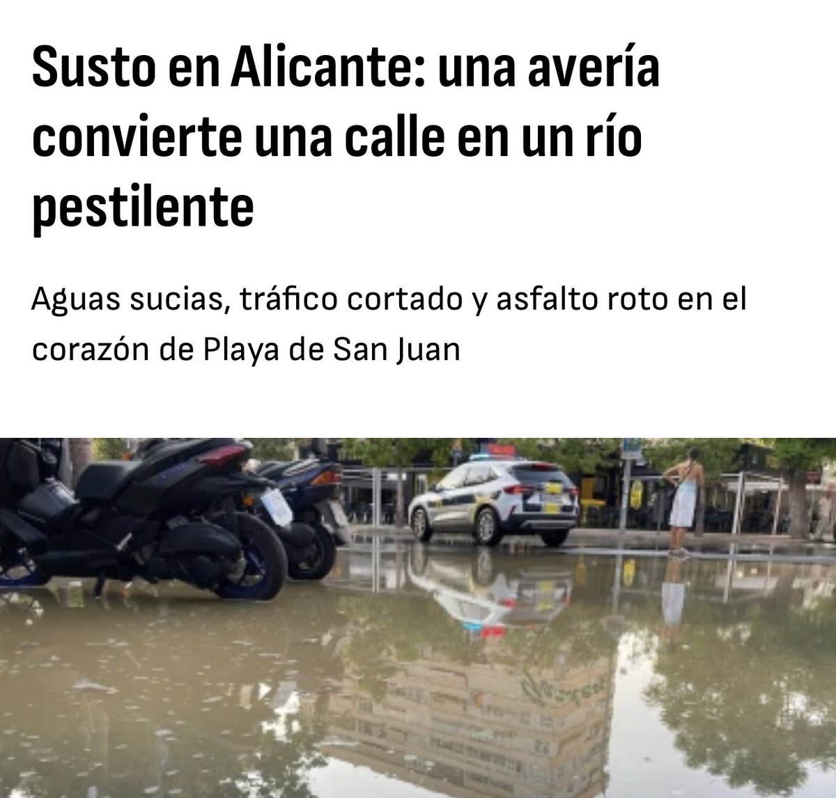 Os quejáis de vicio.

Nos pedisteis desatrancar pa’ tener piscina propia…