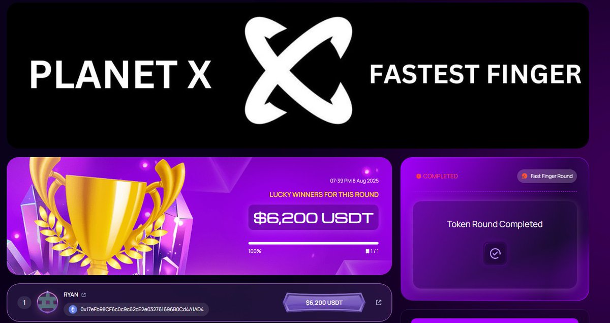 MoonshotBoxes's tweet photo. Congratulations @ryan_alph for Sniping $6200 worth of @PlanetX Gold Teir Allocation! 

$GLX - First Place Only! He understands! https://t.co/tWbFkz9qsp