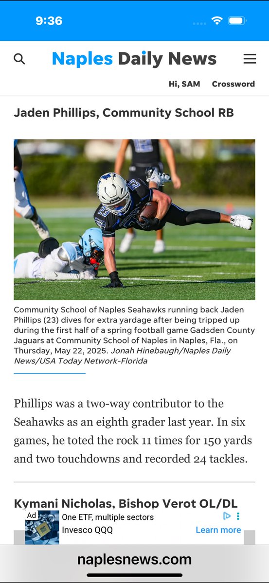 Jaden Phillips (@boom5jaden) on Twitter photo Blessed to be named one of the top underclassmen in SWFL! Can’t wait for Friday nights!
<a href="/ONEWAYINC1/">ONEWAY INCORPORATED</a>
<a href="/JonahDubinski/">Jonah Dubinski</a> <a href="/JalanSowell/">JALAN SOWELL (J1)</a> <a href="/coachPJGibbs/">Coachgibbs M.ED</a> <a href="/JamesJavarris/">Javarris James</a> @edgantg5 <a href="/football_csn/">CSN Football</a> @primefastllc <a href="/tony_villani/">Tony Villani</a> <a href="/MastrolePassing/">Ken Mastrole</a>
<a href="/ChadSimmons_/">ChadSimmons</a> Blessed to be named one of the top underclassmen in SWFL! Can’t wait for Friday nights!
<a href="/ONEWAYINC1/">ONEWAY INCORPORATED</a>
<a href="/JonahDubinski/">Jonah Dubinski</a> <a href="/JalanSowell/">JALAN SOWELL (J1)</a> <a href="/coachPJGibbs/">Coachgibbs M.ED</a> <a href="/JamesJavarris/">Javarris James</a> @edgantg5 <a href="/football_csn/">CSN Football</a> @primefastllc <a href="/tony_villani/">Tony Villani</a> <a href="/MastrolePassing/">Ken Mastrole</a>
<a href="/ChadSimmons_/">ChadSimmons</a>
