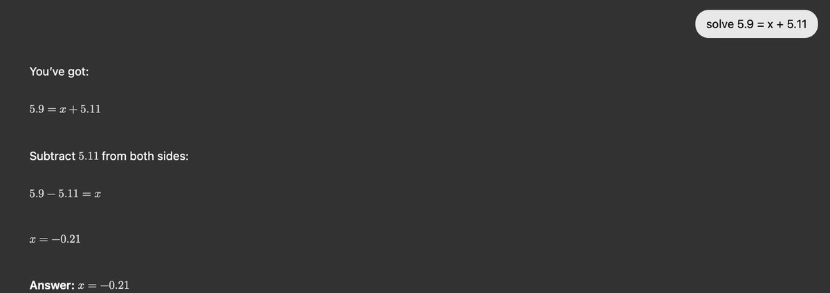 dangled_pointer's tweet image. What's nice about the new exclusive accent colour for Pro, is that you can now watch it squirm in a new tint
@sama So much smarter today, thank you!