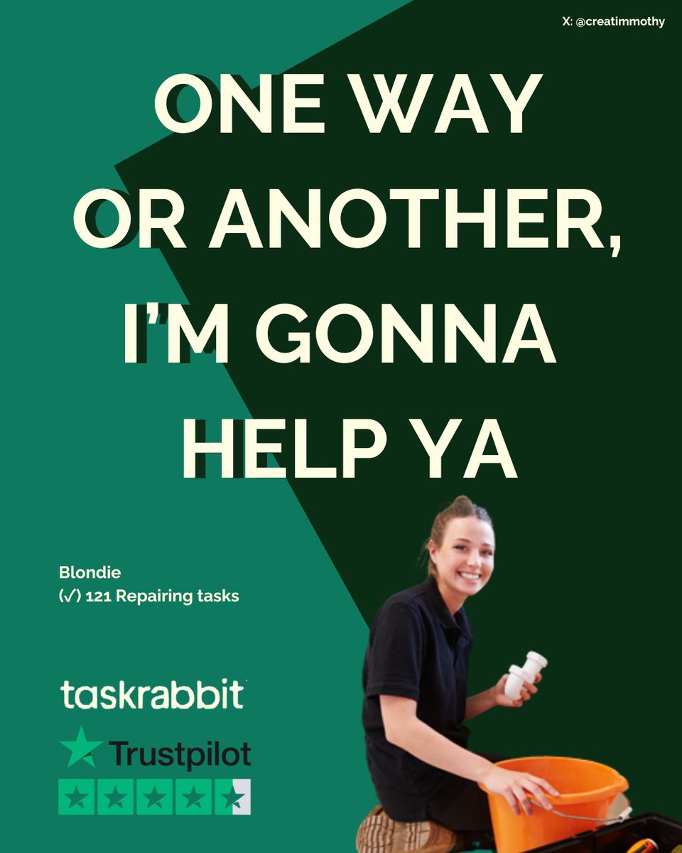 I've genuinely lost track of how many I've done. This is just my all-time favourite brief. 

<a href="/OneMinuteBriefs/">One Minute Briefs ⏱️</a>
<a href="/Taskrabbit/">Taskrabbit</a>
#TaskTunes taskrabbit.co.uk/services