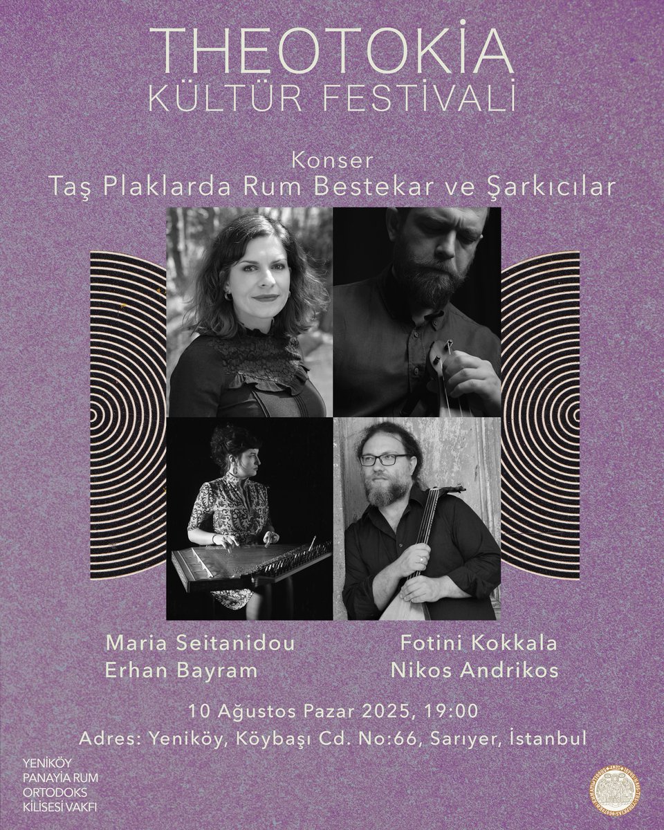 Bu haftasonuna iki güzel konser düzenledik Dileriz sanatçılar da katılımcılar da memnun kalır. <a href="/YenikoyPanayia/">Yeniköy Panayia Rum Ortodoks Kilisesi ve Mek.Vakfı</a> #Vlahsaray #sanat