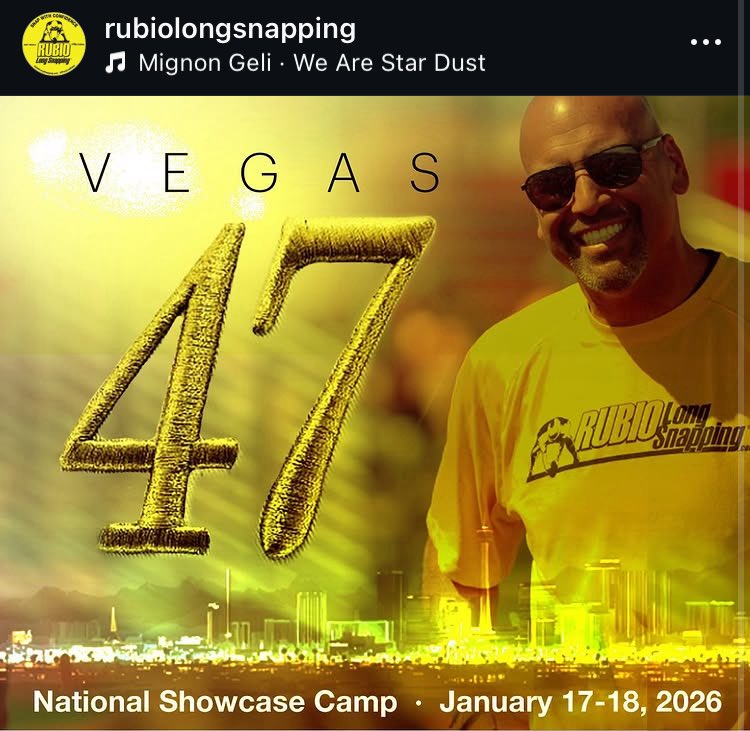 Evan Martynowicz (@evanmartynowicz) on Twitter photo Can’t wait for Vegas 47! Blessed to be able to be doing what I doing. It’s a little ways away so gonna keep working! <a href="/TheChrisRubio/">Rubio Long Snapping®</a> <a href="/FSUCoachJP/">John Papuchis</a> <a href="/LSUFBrecruiting/">LSU Football Recruiting</a> #longsnapper #Classof2028 #ToetheLine Can’t wait for Vegas 47! Blessed to be able to be doing what I doing. It’s a little ways away so gonna keep working! <a href="/TheChrisRubio/">Rubio Long Snapping®</a> <a href="/FSUCoachJP/">John Papuchis</a> <a href="/LSUFBrecruiting/">LSU Football Recruiting</a> #longsnapper #Classof2028 #ToetheLine