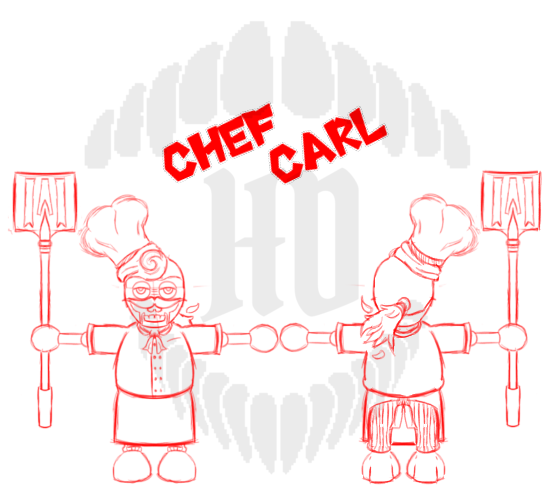HD_JSNetwork's tweet image. #Fazclaire FNC Lil shit edit ref sheet sketch | Chef carl