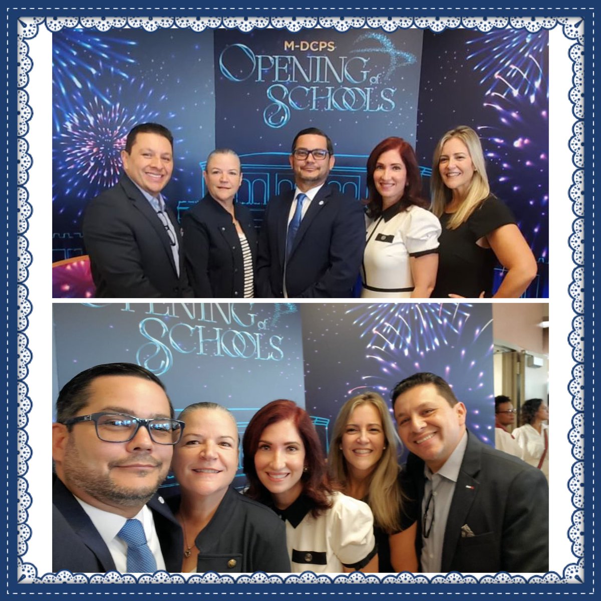 Kicking off the 2025–2026 school year strong at the Superintendent’s Opening of Schools! This year’s theme: Champions. Let’s lead, inspire, and achieve — together, like true champions of academics. 🏆📚  <a href="/AcademicsMDCPS/">Division of Academics</a> <a href="/SuptDotres/">Jose L. Dotres, Ed.D.</a> <a href="/LDIAZ_CAO/">Lourdes Diaz</a>