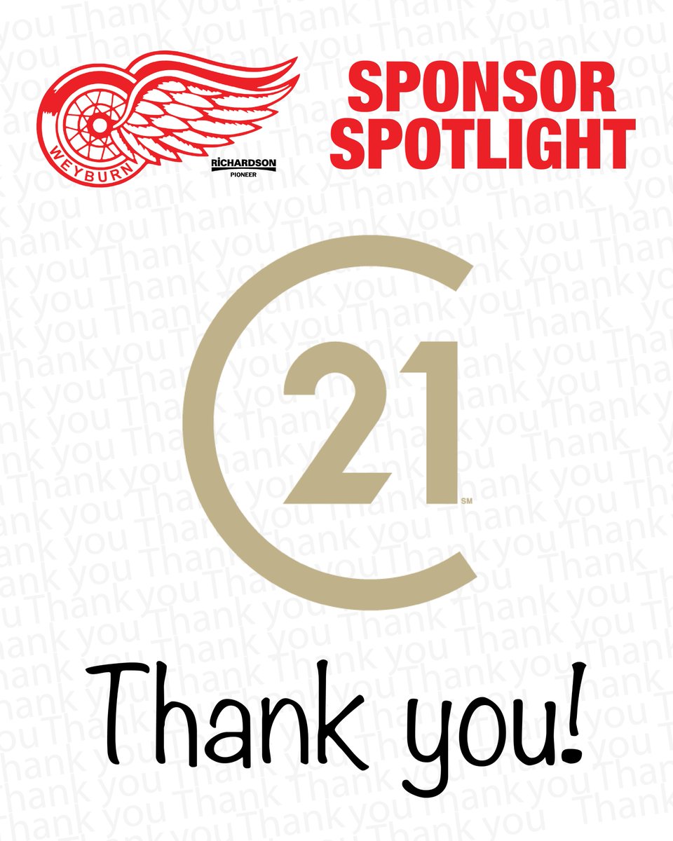 🌟 Century 21🌟

#WeyburnRedWings #SJHL #Sponsor