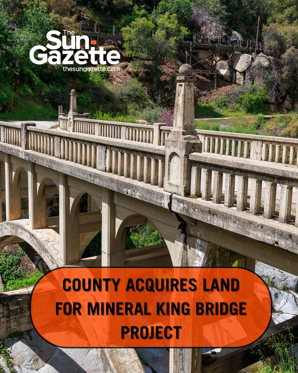 During a public hearing, the Tulare County Board of Supervisors voted to acquire 1.8 acres from a Three Rivers property owner, Jamison Haley, through eminent domain, or the power of governing agencies to obtain private property for public use.

thesungazette.com/article/news/2…