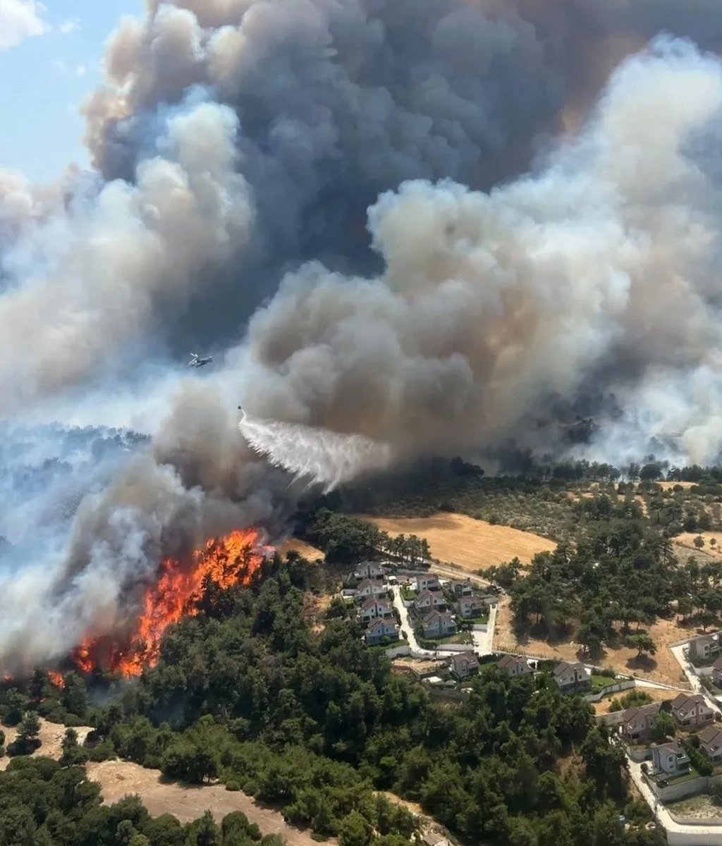 Yaz başından beri dört bir yandan gelen haberler ciğerlerimizi yakmaya devam ediyor.

Şimdi de Çanakkele’de büyük bir yangın var! 

Gecikmenin bahanesi olamaz! Havadan ve karadan maksimum güç derhal sevk edilmelidir! Geçen her bir saniye aleyhimize işliyor. 

Yangınla savaşan