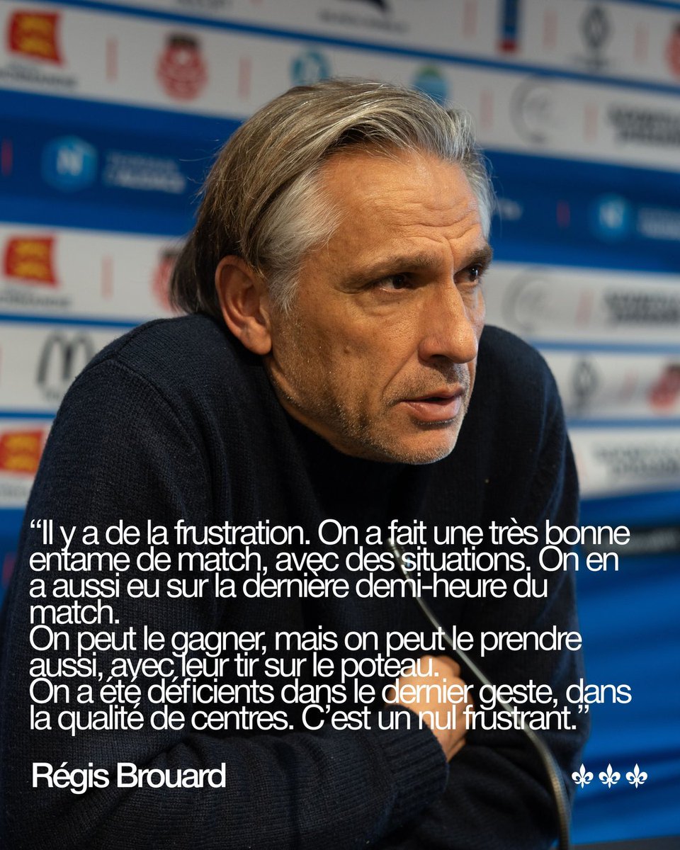 La réaction du coach en conf' de presse après le match ce soir contre Fleury. 🎙️

#TeamFCR #Rouen #Normandie #FCR1899