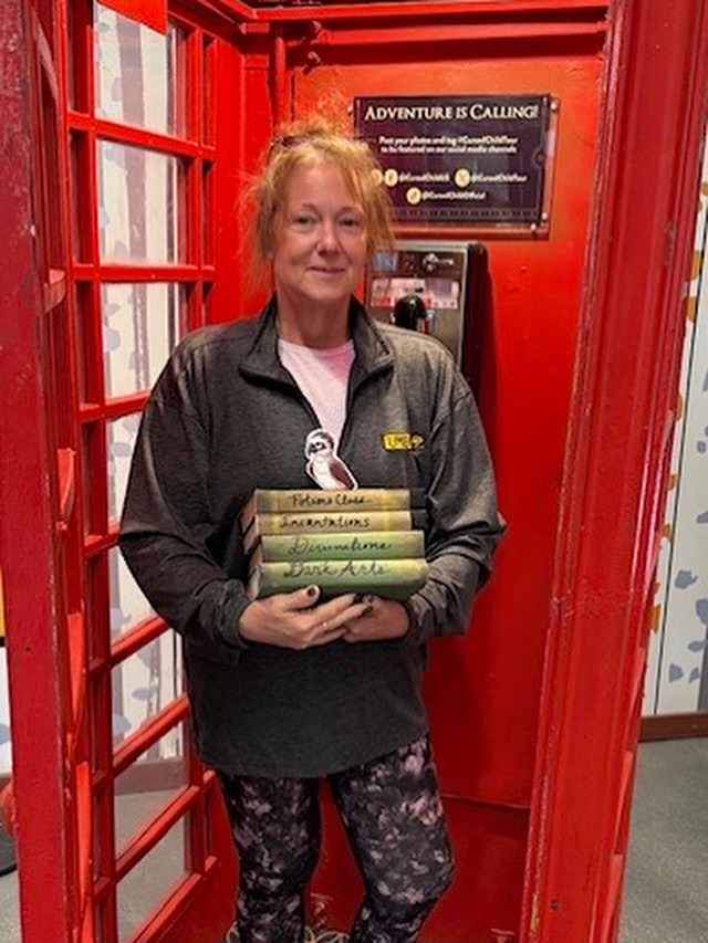 Ms. Able is dorm shopping AND reading at IKEA!  Where are you reading this summer? #ParkPRIDE #BelongGrowSucceed #SummerReading