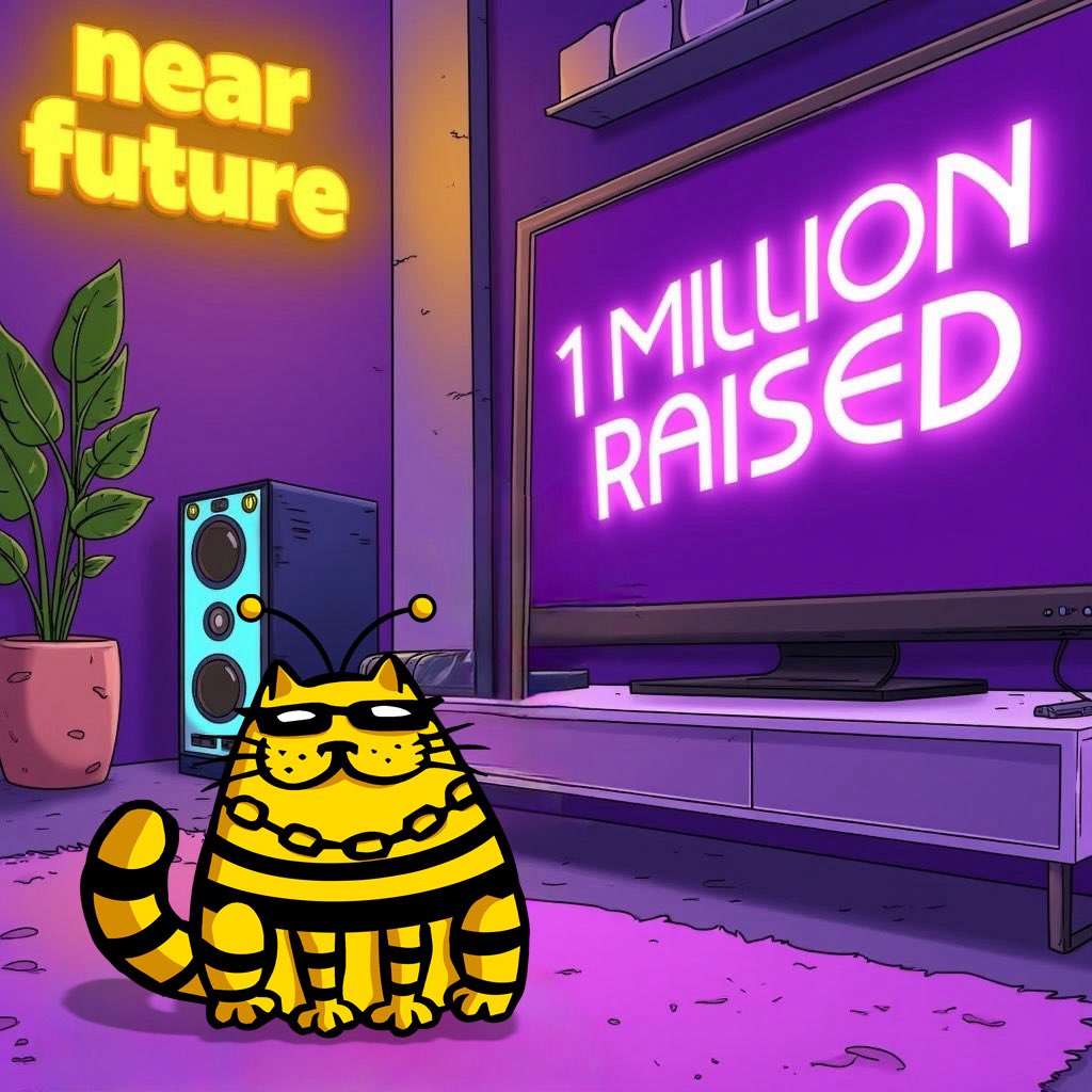CatbeeX's tweet photo. ๐ก Havenโt joined yet?
Weโre about to cross $1M
#CATBEE #Catbot #Presale #BNBย #Ai #Memecoin #BSC #Altseason #Crypto #Bitcoin #Gem #Community https://t.co/8yzWU2Xzc7