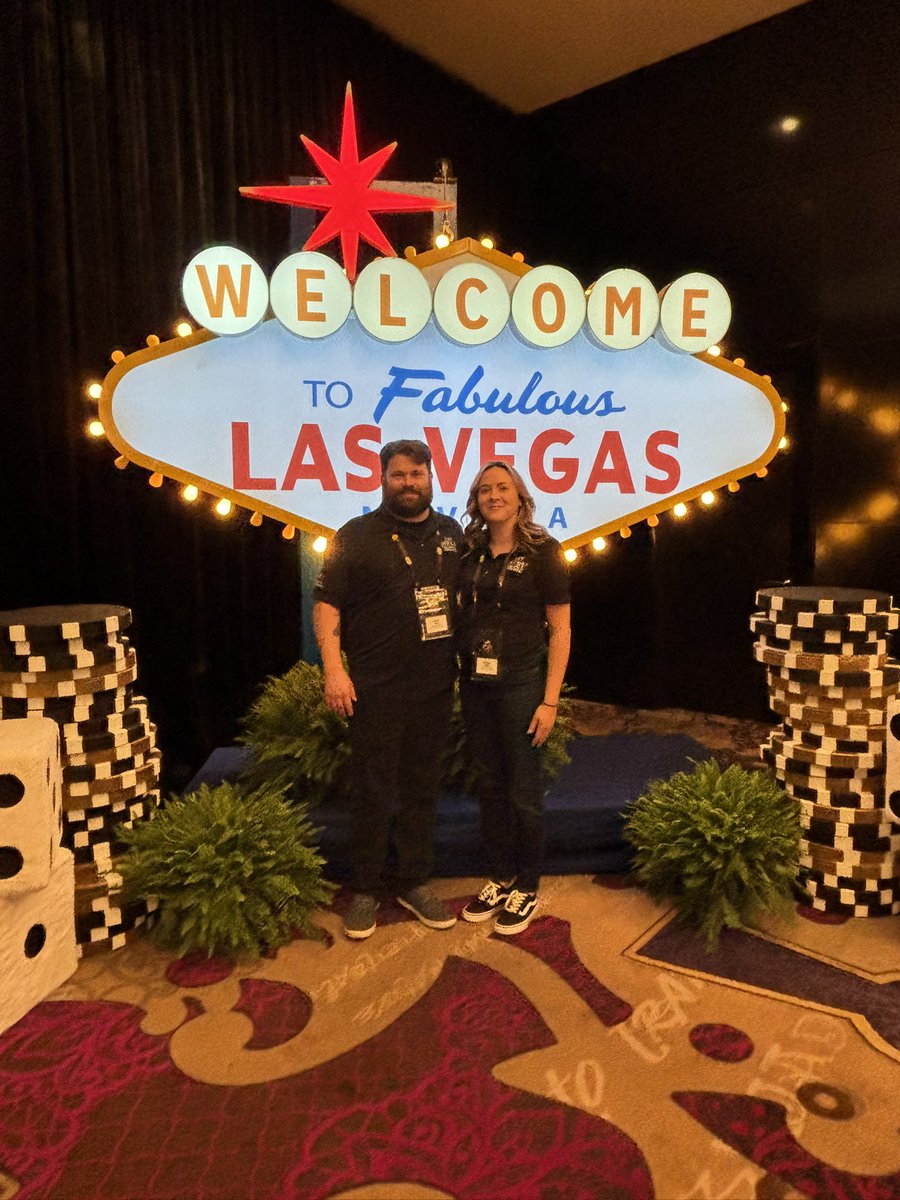 EugeneFunnyMan's tweet image. We finally did it!!! Second @Chilis GM Conference together and this time in Vegas!! No better time to officially tie the knot!! I work for the best brand there is and now I’m married to my favorite person!! #ChilisLove @BrittWise87 @neufeldjosh1 @MyraTalley1229