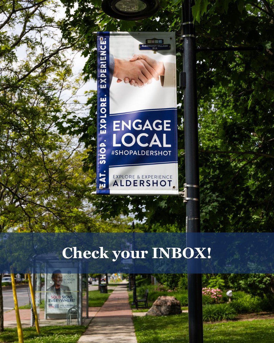 📬 Check your inbox (and maybe your junk folder 🙄) the latest Community E newsletter is here! Stay in the loop with everything happening in Aldershot.

Not subscribed yet? Head to aldershotbia.com and sign up to get all the local updates straight to your inbox.