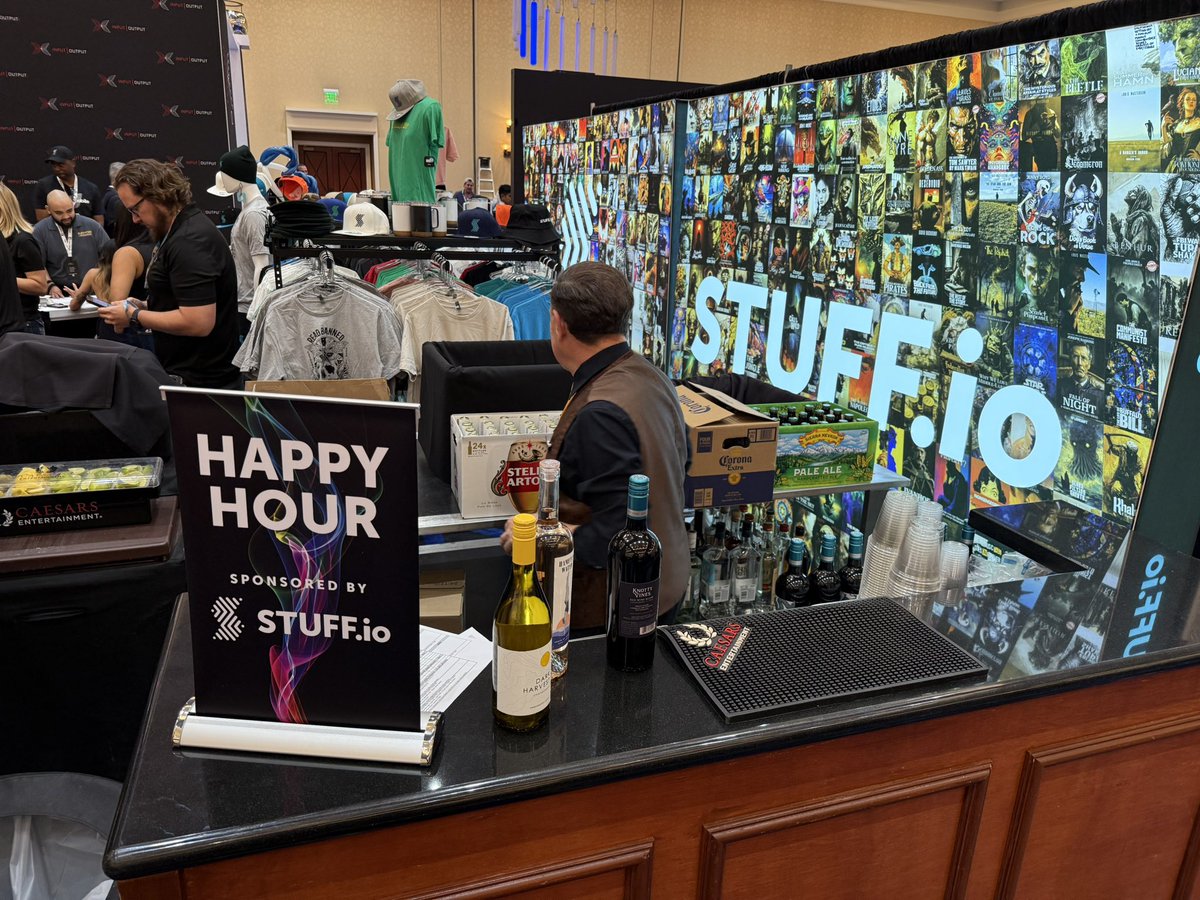 Stuff.io (@stuff_io) on Twitter photo Happy hour. Our booth. 2 pm. Come drink our free booze.
<a href="/RareEvo/">Rare Evo: A Blockchain Event</a> #Rarevo25 Happy hour. Our booth. 2 pm. Come drink our free booze.
<a href="/RareEvo/">Rare Evo: A Blockchain Event</a> #Rarevo25