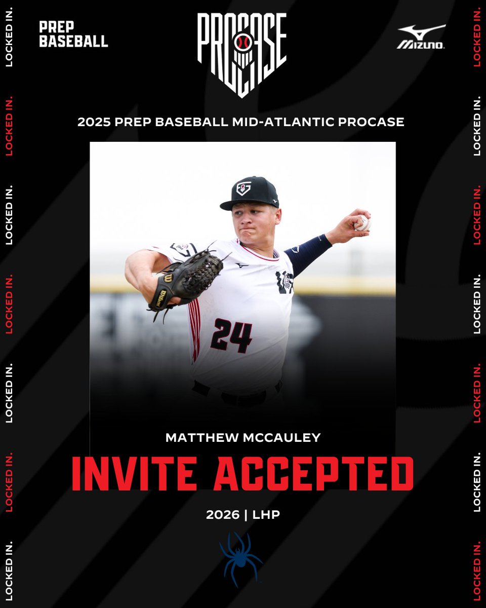 PrepBaseballVA's tweet photo. ⭐ Mid-Atlantic Procase ⭐

The #OneRichmond commit is locked in for the Mid-Atlantic Procase, request your invite now!

👤 Matthew McCauley
🎓 2026
🏫 Highland
⚾ LHP

Request Invite ➡️ https://t.co/uoalnDfRkn

Full Profile ➡️ https://t.co/TbqAecC35f

#BeSeen https://t.co/f3dBuBtAjN
