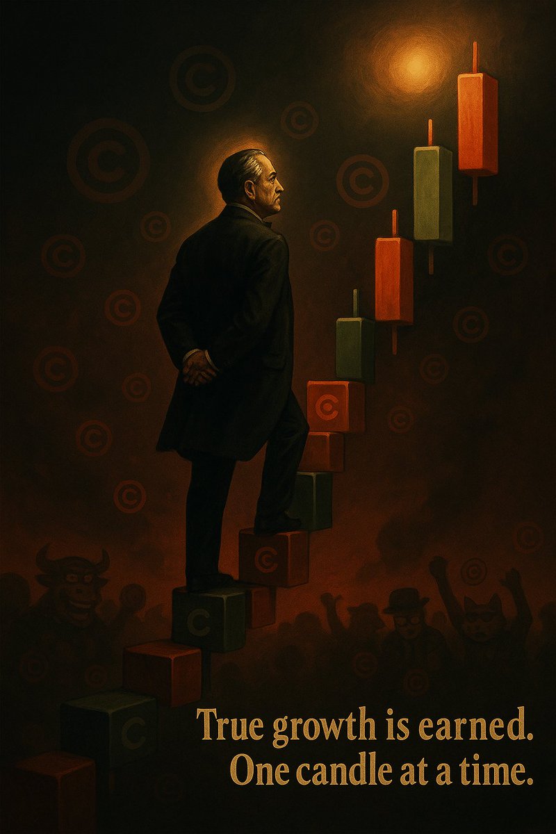 The_Core_Father's tweet photo. Coreum is moving.
Momentum’s on our side.
But the Don stays level-headed.

Hype fades. Fundamentals stay.

Stack smart. Move with discipline.

True growth is earned.

$DON 🕴️‍♂️