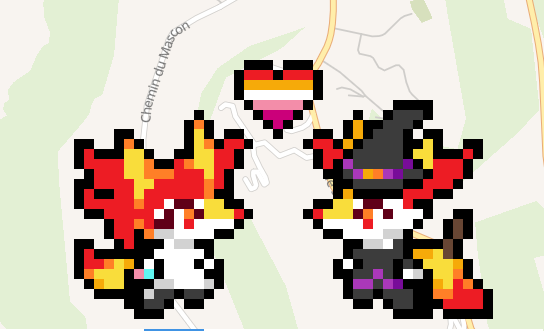 Lesbian phoxes on wplace