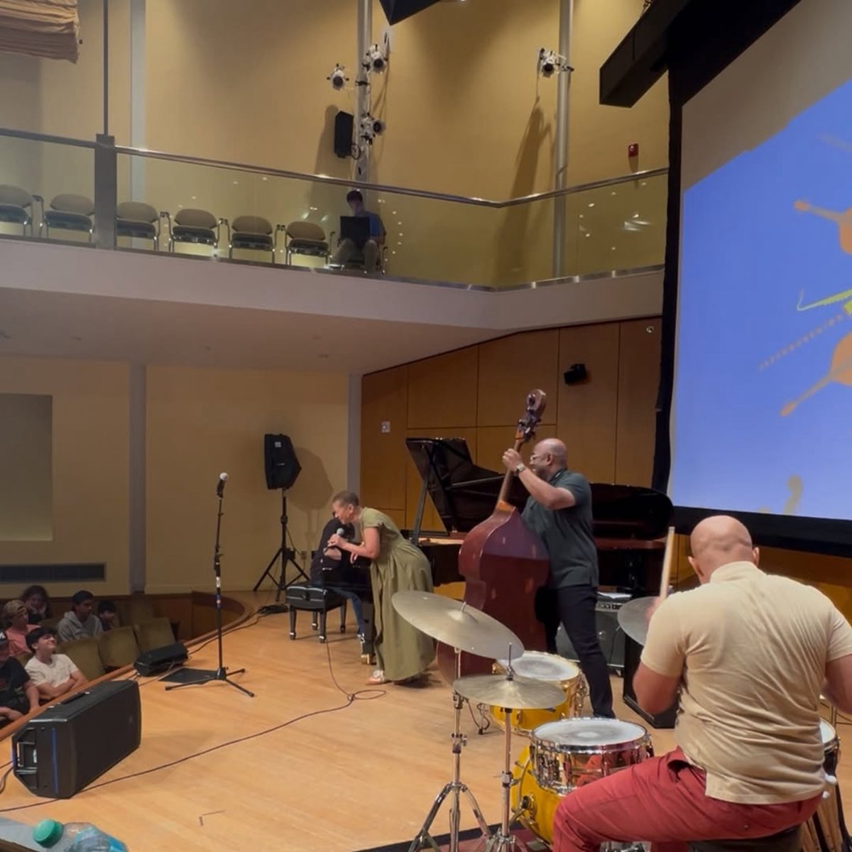 The Baylor Project (@baylorproject) on Twitter photo Such a joy to join the amazing students + faculty at JAZZ HOUSE Summer Workshop for the first CHiCA Power! Fun interview w/ @marcusbaylor & me + <a href="/chrmcbride/">chrmcbride</a>, and a performance w/ Oscar Perez 🎶 Shout-out to Billy Hart! Replay now on JAZZ HOUSE YouTube!
📸: @chrisdrukker Such a joy to join the amazing students + faculty at JAZZ HOUSE Summer Workshop for the first CHiCA Power! Fun interview w/ @marcusbaylor & me + <a href="/chrmcbride/">chrmcbride</a>, and a performance w/ Oscar Perez 🎶 Shout-out to Billy Hart! Replay now on JAZZ HOUSE YouTube!
📸: @chrisdrukker
