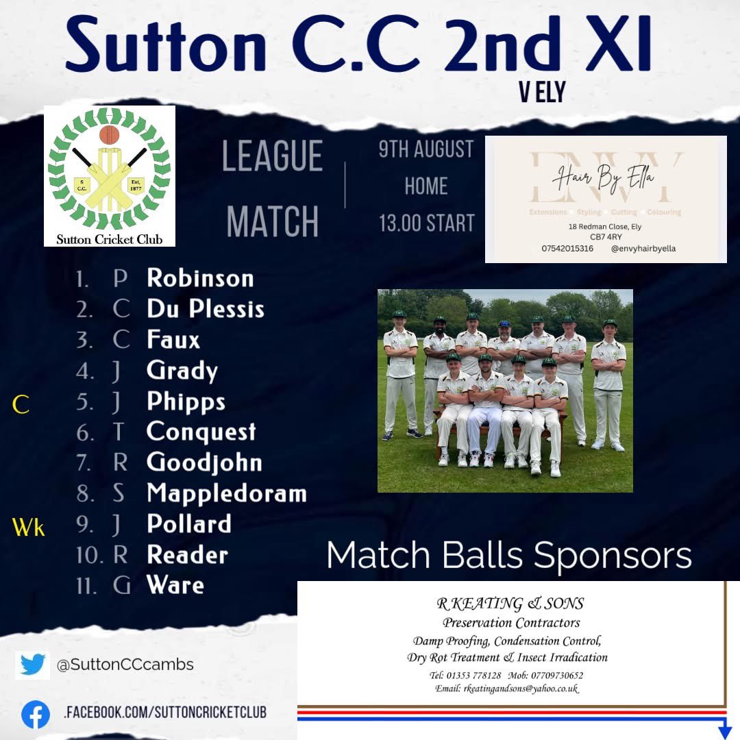 Sutton CC tweet media