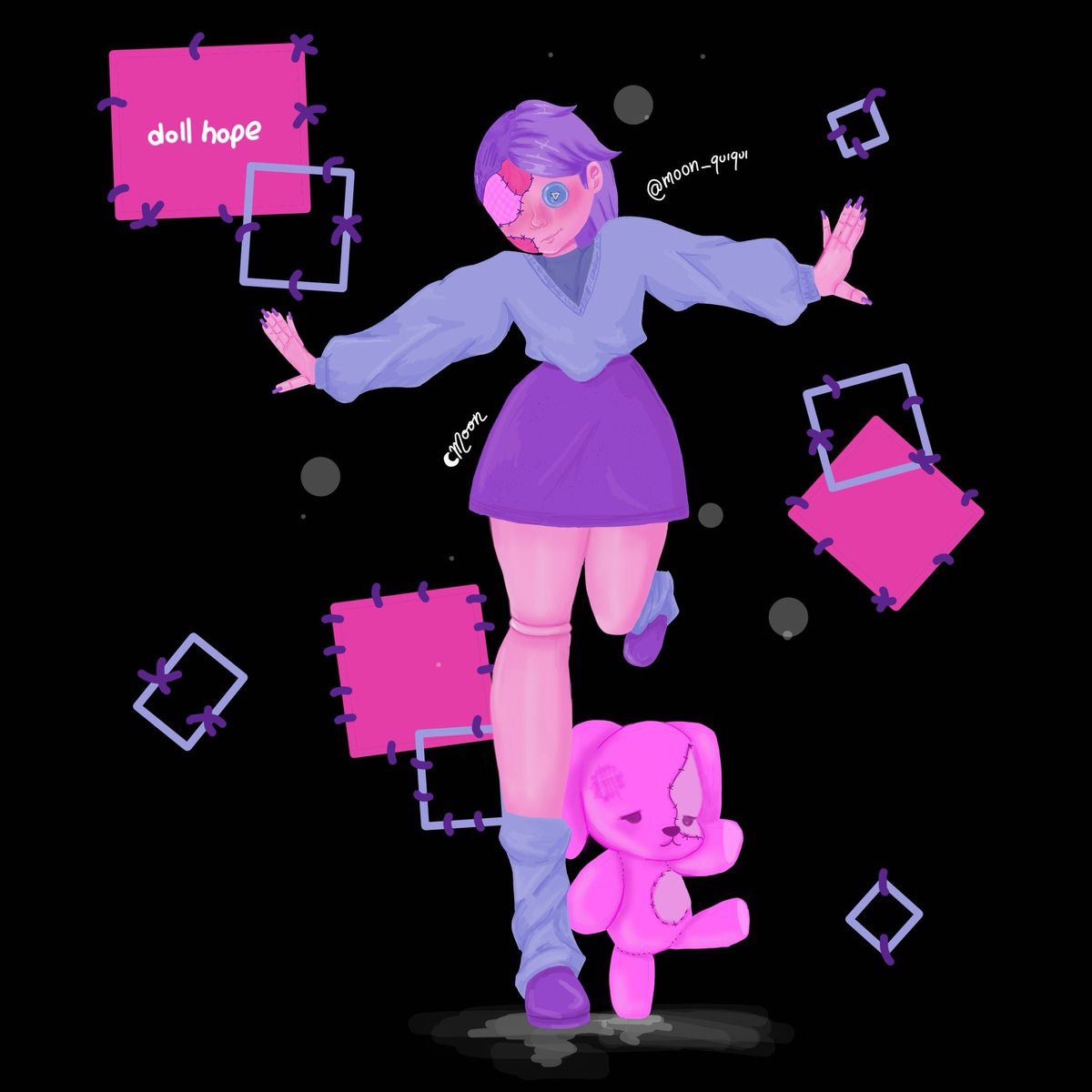 moon_quiqui's tweet photo. Ι΄α΄α΄‘ α΄α΄?
Una muΓ±equita de trapo, colorida y muy simpΓ‘tica πΈ
Salio de mi imaginaciΓ³n, total inspiraciΓ³n
#mootstwt #digitalart #artmoots #ArtistOnTwitter #moonquiqui #dollart #ragdoll #colorsart #art https://t.co/oYXUgbZCMv