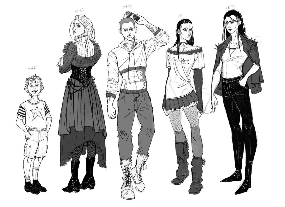 OC sketches 🧛‍♀️