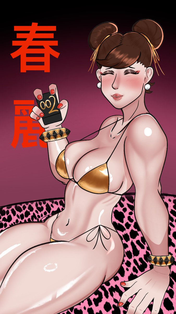 mentOddball's tweet photo. Chun Li Gold Bikini

#StreetFighter6 #StreetFighter #ChunLi https://t.co/Di9NFHCucT