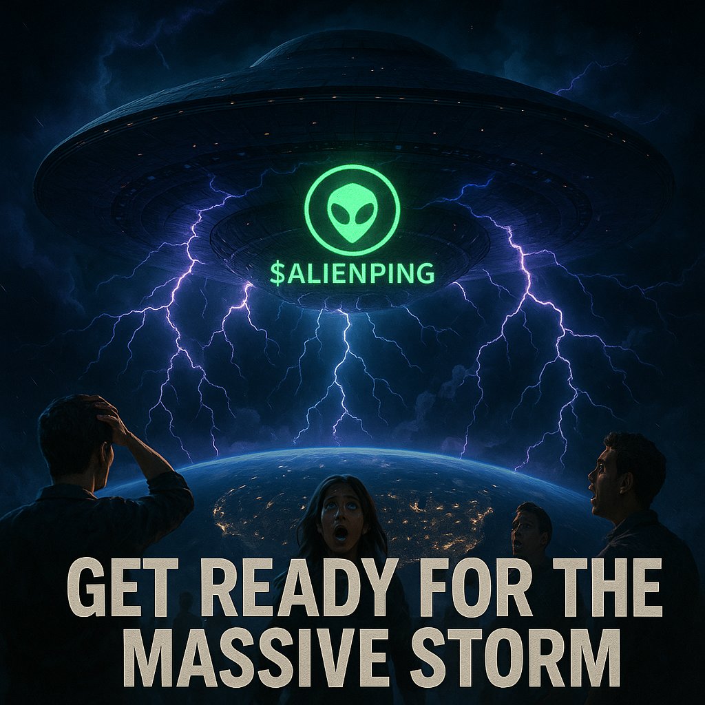 DigitalM85's tweet photo. @PraxMedia ALIENPING bro 👽🚀
Because when the aliens land, I’d rather be holding bags of profit than bags of panic. Zero tax, real vision, and a community that’s not from this planet.
Next stop? Moon… then Mars. 🌕🔥
#ALIENPING #Solana #Crypto https://t.co/gur8md94Ou