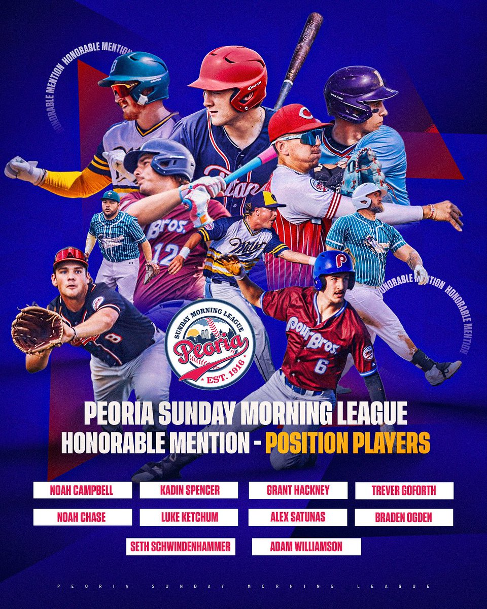 Peoria Sunday Morning League Baseball tweet media