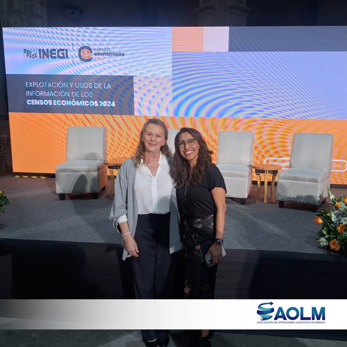 AOLM Asociación de Operadores Logísticos de México (@aolm_mx) on Twitter photo Asistimos a la presentación del <a href="/INEGI_INFORMA/">INEGI INFORMA</a> y usos de la información de los Censos Económicos 2024" con la presencia de su Presidenta Graciela Márquez Colín.
#3PL #Logística #AOLM #Logistics #SupplyChain #OperadorLogístico Asistimos a la presentación del <a href="/INEGI_INFORMA/">INEGI INFORMA</a> y usos de la información de los Censos Económicos 2024" con la presencia de su Presidenta Graciela Márquez Colín.
#3PL #Logística #AOLM #Logistics #SupplyChain #OperadorLogístico