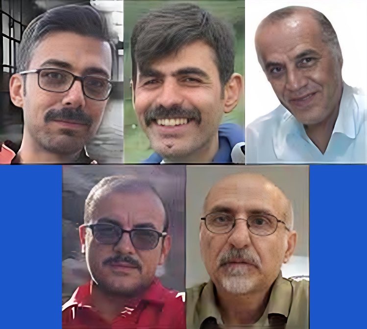 affm1988's tweet photo. 🚨#DRINGEND🚨
5 Iraanse politieke gevangenen lopen een onmiddellijk risico op executie. Kom nu in actie.
@BelgiumMFA @eu_eeas @kajakallas @prevotmaxime #StopExecutionsInIran @ElsVanHoofcdenv https://t.co/fTIFazyW3C
