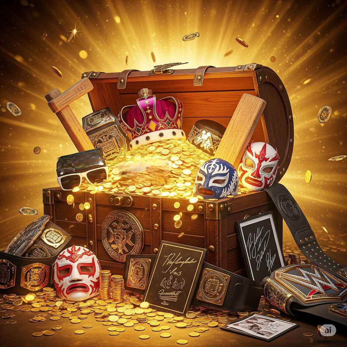 RasslinGrenade's tweet image. UPDATE for those interested in the &quot;Treasure Chest&quot; Dropbox full of over 2TBs (2,000GBs) of rasslin goodies for your downloadable viewing pleasure. NEW UPDATE of stuff coming this weekend, Stay Tuned, Join Today, Limited Spots. ULTIMATE TIER Patreon.com/WrestleCopia