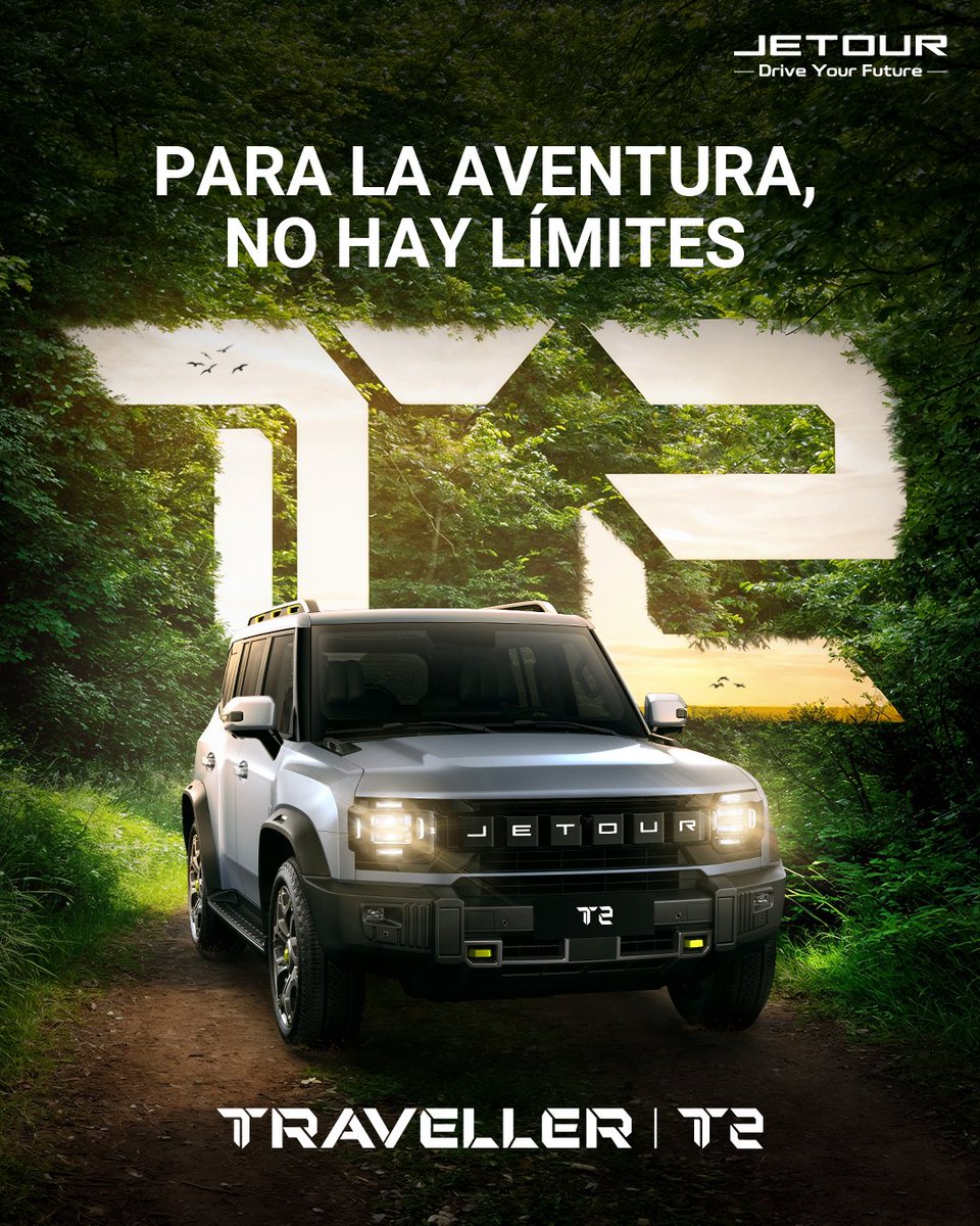 Donde termina el camino, comienza lo inolvidable. 🌄🚘​

Traveller T2, diseñada para llegar donde otros no se atreven.🤓​

📌Conoce más información aquí: bit.ly/450vUnX​

#T2 #TravellerT2 #JetourPerú #Jetour