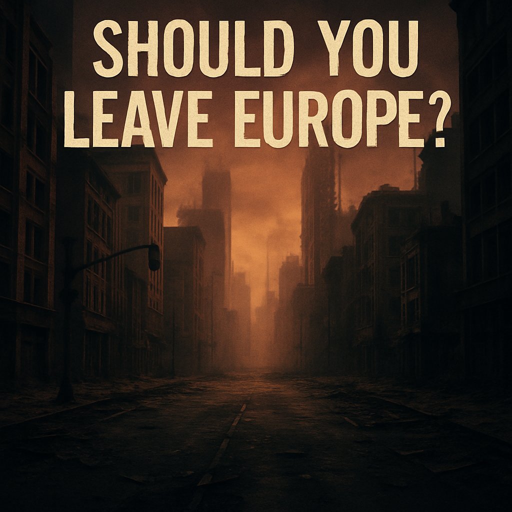 You have to leave Europe - that's the message being pushed by more and more business people on social media.

In short: Who should stay in Europe and who would benefit from leaving?

If you are dependent on government welfare and/or earn less than 70k USD a year with no savings