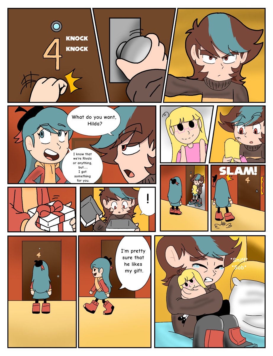 SuperJon64Ultra's tweet photo. A gift for the Ultimate Lifeform! I know it's been so long since I've started this. Please leave the comments below.👇#hildatheseries #Hilda #hildanetflix #Hilda_s_Brother #UltimateLifeform https://t.co/tldxK5ihL9
