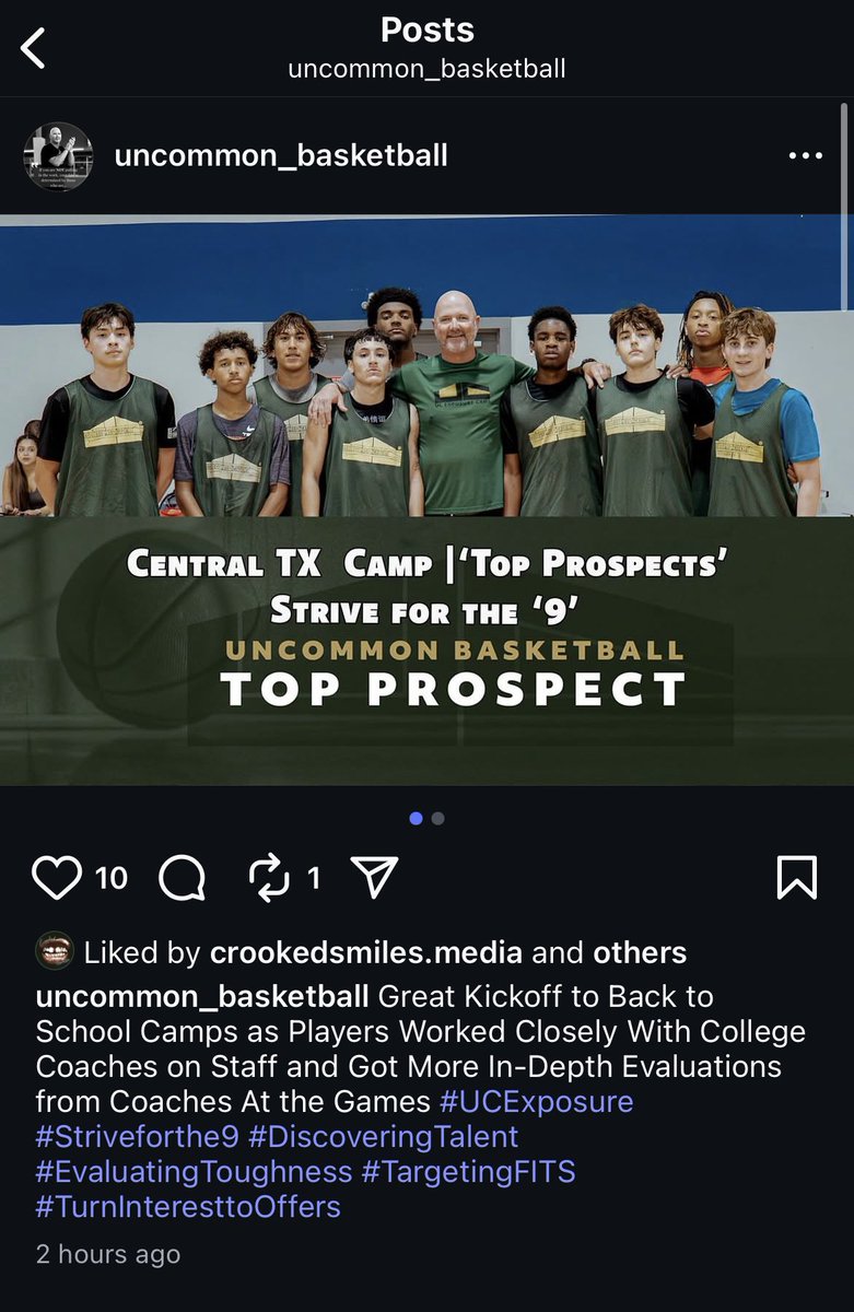Top 9 <a href="/UC_Exposure/">Russell "Coach V" Vanlandingham</a> Camp, learned a lot from the Camp! Look forward to coming to more of them in the future.