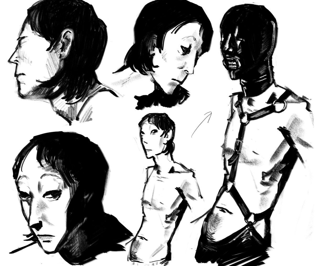 堂々とBDSMを描いて、友達や家族を怖がらせましょう！