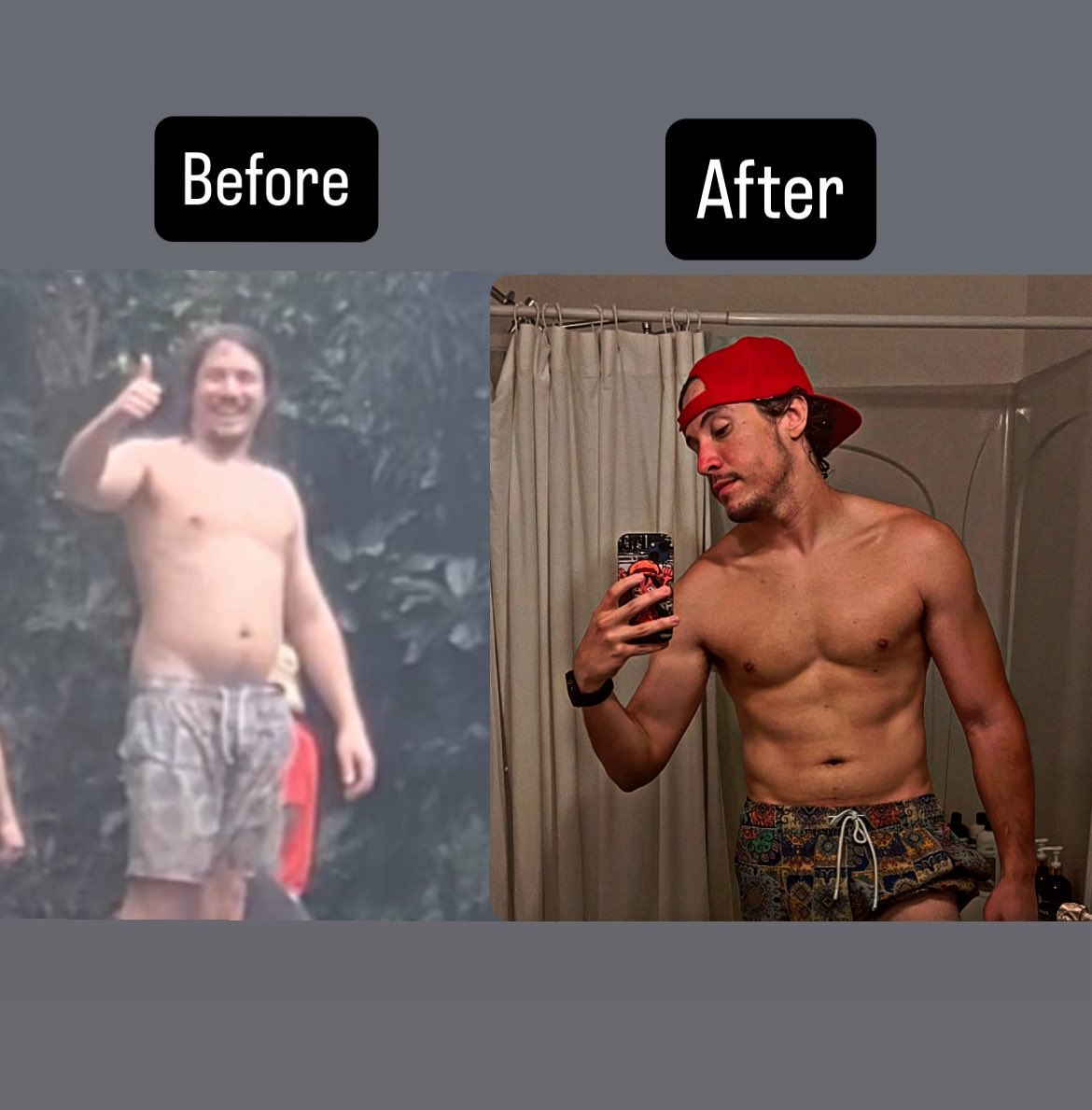 Really proud on my fitness journey so far ! I’ve come a long way. Feeling better and more confident ! 💯💯💯