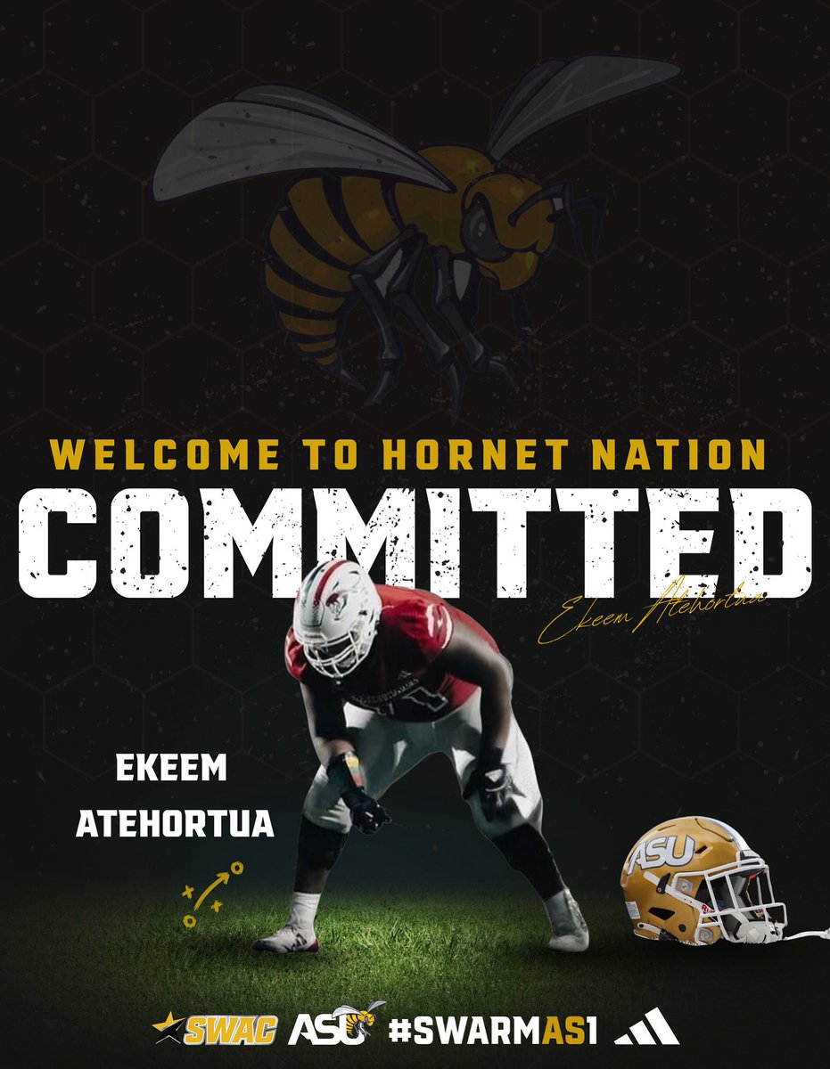 Ekeem Atehortua (@ekeematehortua) on Twitter photo Hornet Nation🐝 #Committed #swarmas1 <a href="/erob50/">Coach Eddie Robinson Jr.</a> <a href="/Coach_Jlew/">Coach Juwan Lewis</a> <a href="/CoachSaeed1/">Coach Saeed Lee</a> <a href="/CoachAsad53/">Asad Muhammad</a> <a href="/coachjcarrtmb/">Johnathan Carr</a> <a href="/BamaStateFB/">Alabama State Football</a> <a href="/coach_aaron_89/">Aaron 🎭⏳⚃⚄⚅</a> <a href="/Nadeboyz/">Chaminade-Madonna Football</a> Hornet Nation🐝 #Committed #swarmas1 <a href="/erob50/">Coach Eddie Robinson Jr.</a> <a href="/Coach_Jlew/">Coach Juwan Lewis</a> <a href="/CoachSaeed1/">Coach Saeed Lee</a> <a href="/CoachAsad53/">Asad Muhammad</a> <a href="/coachjcarrtmb/">Johnathan Carr</a> <a href="/BamaStateFB/">Alabama State Football</a> <a href="/coach_aaron_89/">Aaron 🎭⏳⚃⚄⚅</a> <a href="/Nadeboyz/">Chaminade-Madonna Football</a>