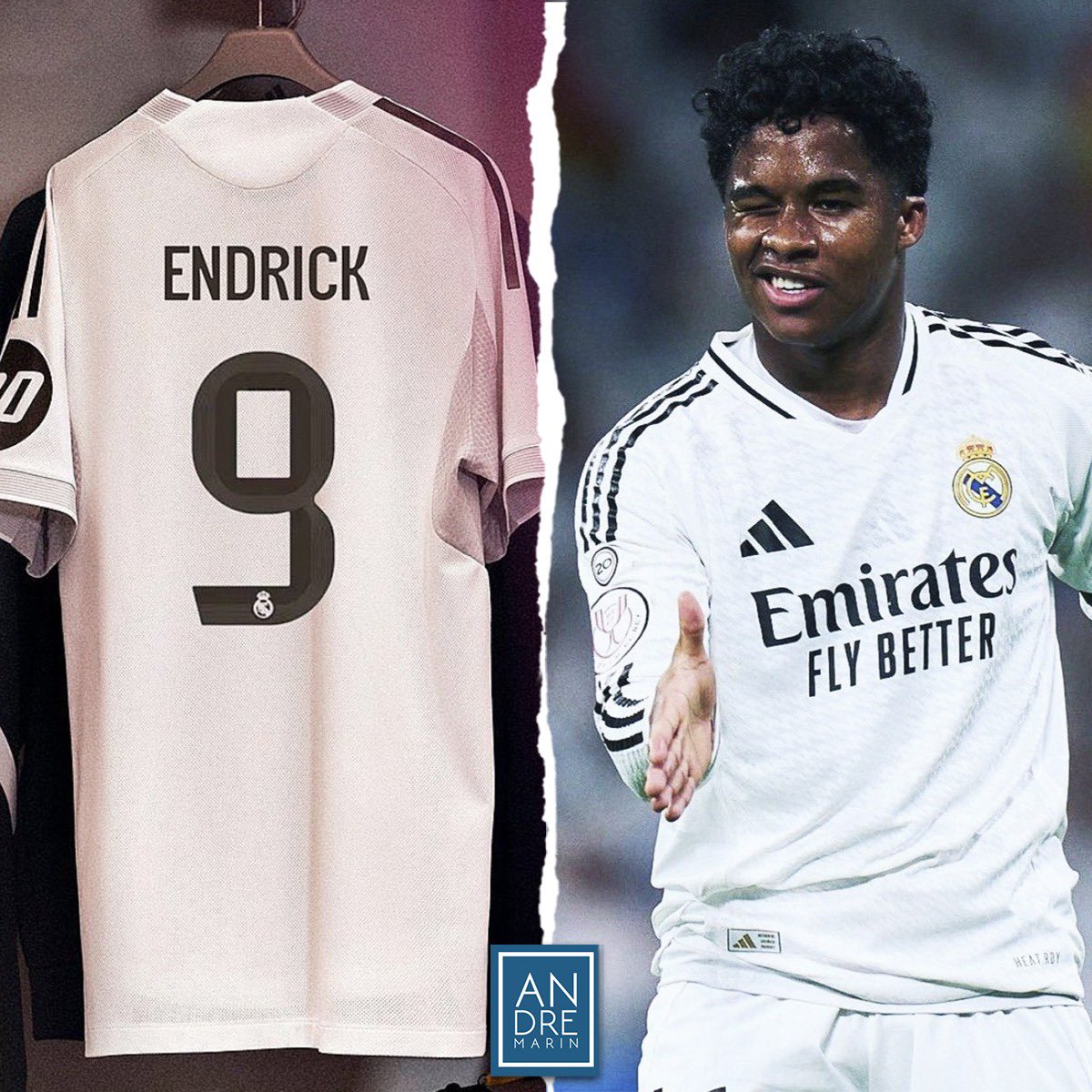 ¡Endrick se queda con el '9'!

A pesar de que en España reportaban que Gonzalo García sería el nuevo '9' del Real Madrid, al final será Endrick el que se quede el dorsal que dejó vacante Kylian Mbappé.

El brasileño ya aparece en la web oficial del conjunto merengue con el mítico
