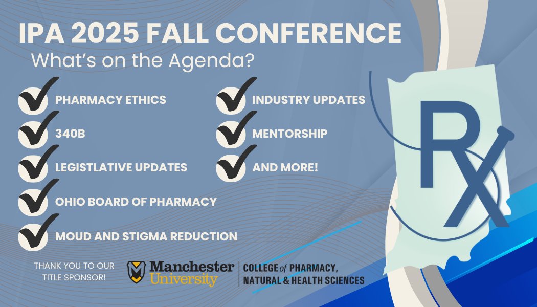 See anything on the agenda that catches your eye? Come join us at the Fall Conference in Fort Wayne!
Register Here! tinyurl.com/2zc4t3nv