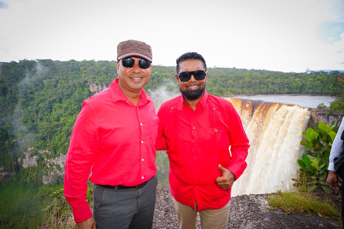 Robert M Persaud (@persaudrobert) on Twitter photo President Ali today commissioned the extension of Kaieteur National Park which was implemented by the #GuyanaDefenceForce. Kaieteur Fall is managed by the #ProtectedAreasCommission President Ali today commissioned the extension of Kaieteur National Park which was implemented by the #GuyanaDefenceForce. Kaieteur Fall is managed by the #ProtectedAreasCommission