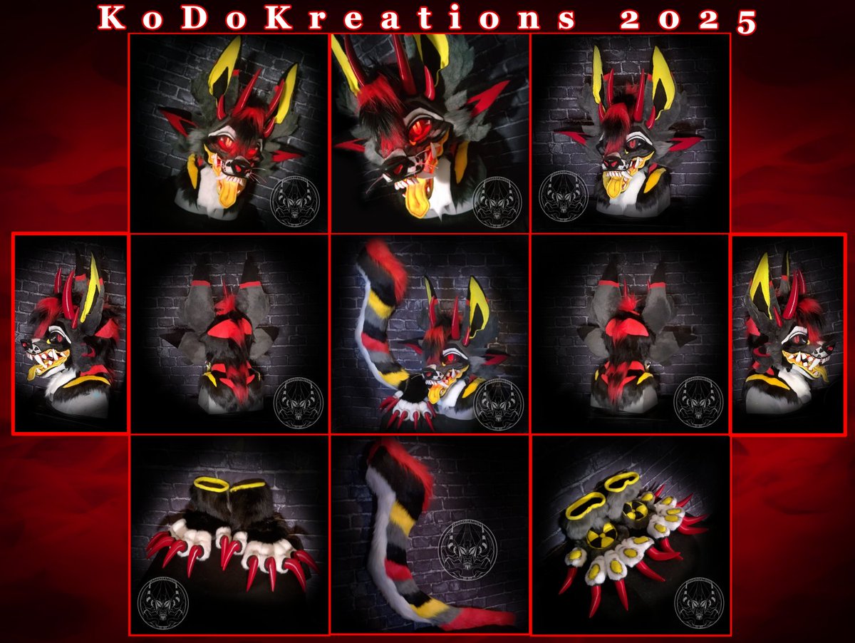 The full photo collage for my latest premade! 
This guy is still for sale (and in 74 carts as of posting this, that's insane :0)
kodokreations.etsy.com/listing/434199…
Gonna have some WIPs of my next project posted this weekend, too!