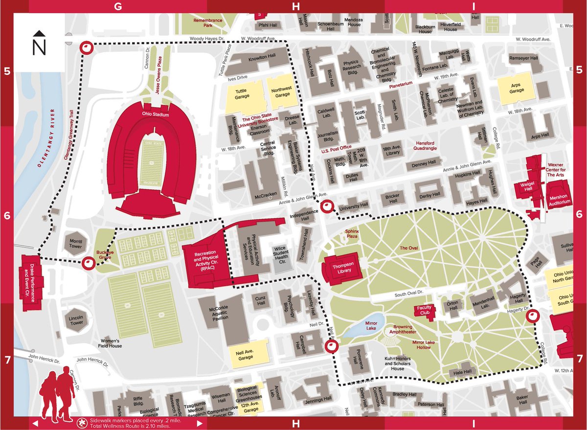 OhioStateDHLRI (@ohiostatedhlri) on Twitter photo With all this lovely weather today it would be a great opportunity to take the Health Coaches with Ohio State Health Plan Buckeye Path for Wellness. Each Buckeye/Stamp is .2 miles and the route is about 2 miles.<a href="/OhioStateMed/">The Ohio State University College of Medicine</a> <a href="/OSUWexMed/">The Ohio State University Wexner Medical Center</a>
bit.ly/3VUacvA With all this lovely weather today it would be a great opportunity to take the Health Coaches with Ohio State Health Plan Buckeye Path for Wellness. Each Buckeye/Stamp is .2 miles and the route is about 2 miles.<a href="/OhioStateMed/">The Ohio State University College of Medicine</a> <a href="/OSUWexMed/">The Ohio State University Wexner Medical Center</a>
bit.ly/3VUacvA