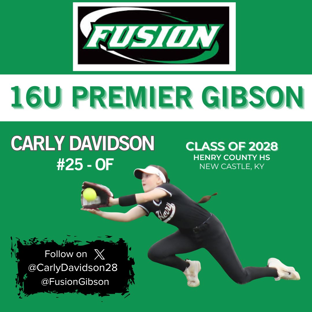 Fusion Premier Gibson (@fusiongibson) on Twitter photo We’re so excited to welcome back <a href="/CarlyDavidson28/">Carly Davidson</a>, back to the Fusion Family!
<a href="/FusionSB_/">Fusion</a> We’re so excited to welcome back <a href="/CarlyDavidson28/">Carly Davidson</a>, back to the Fusion Family!
<a href="/FusionSB_/">Fusion</a>